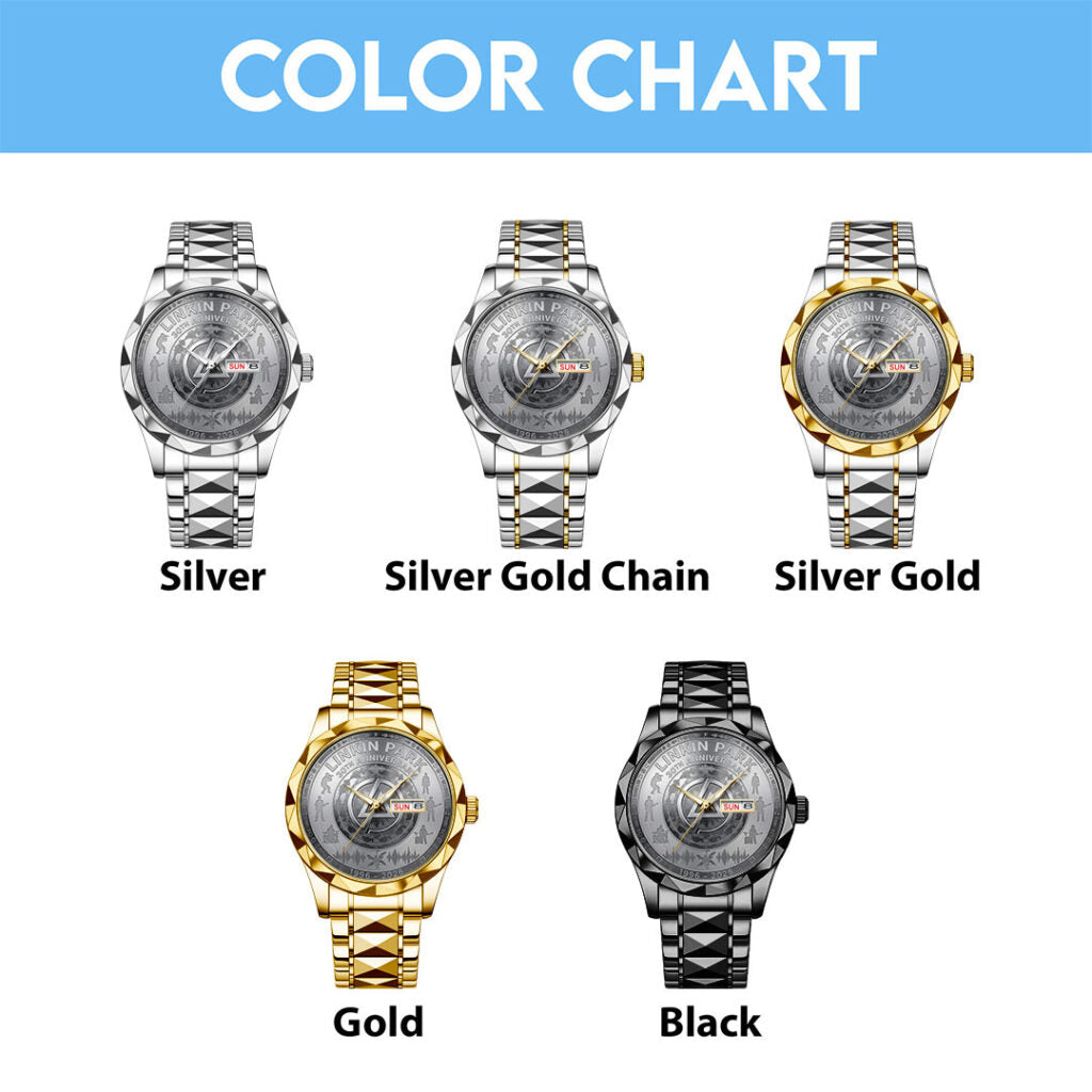 Linkin Park 30th Anniversary Alloy Luxury Quartz Watch - TANTN22597