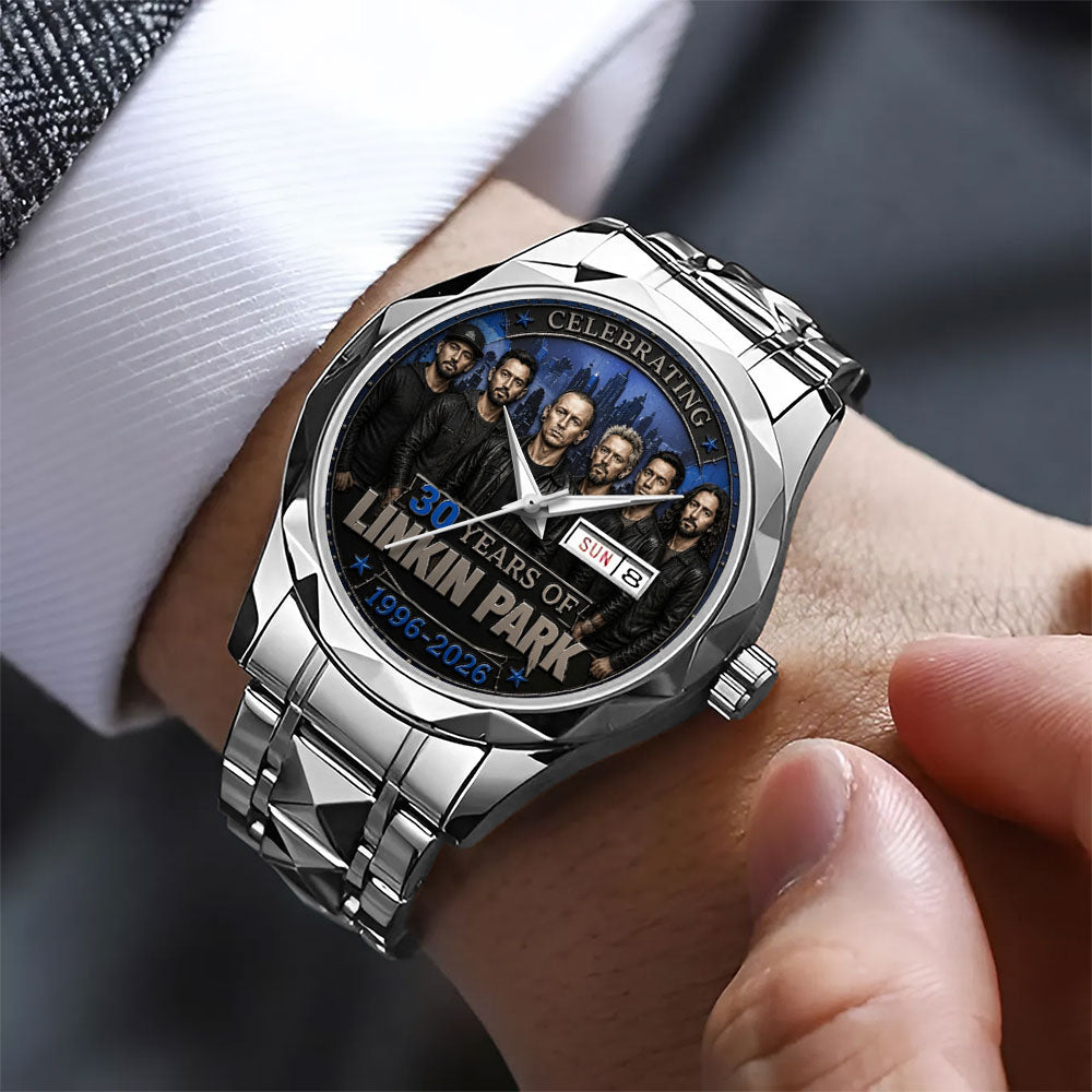 Linkin Park 30th Anniversary Alloy Luxury Quartz Watch - TANTN24656