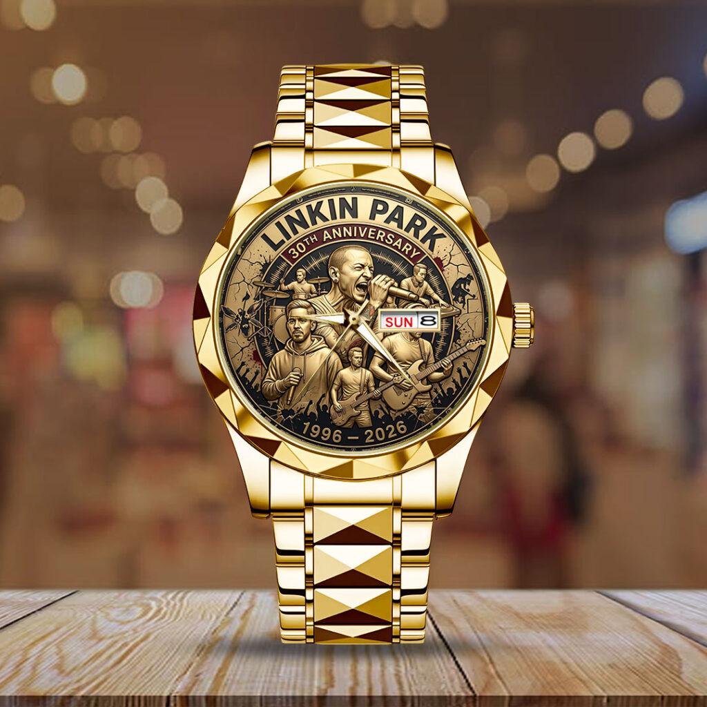 Linkin Park 30th Anniversary Alloy Luxury Quartz Watch - TANTN22593