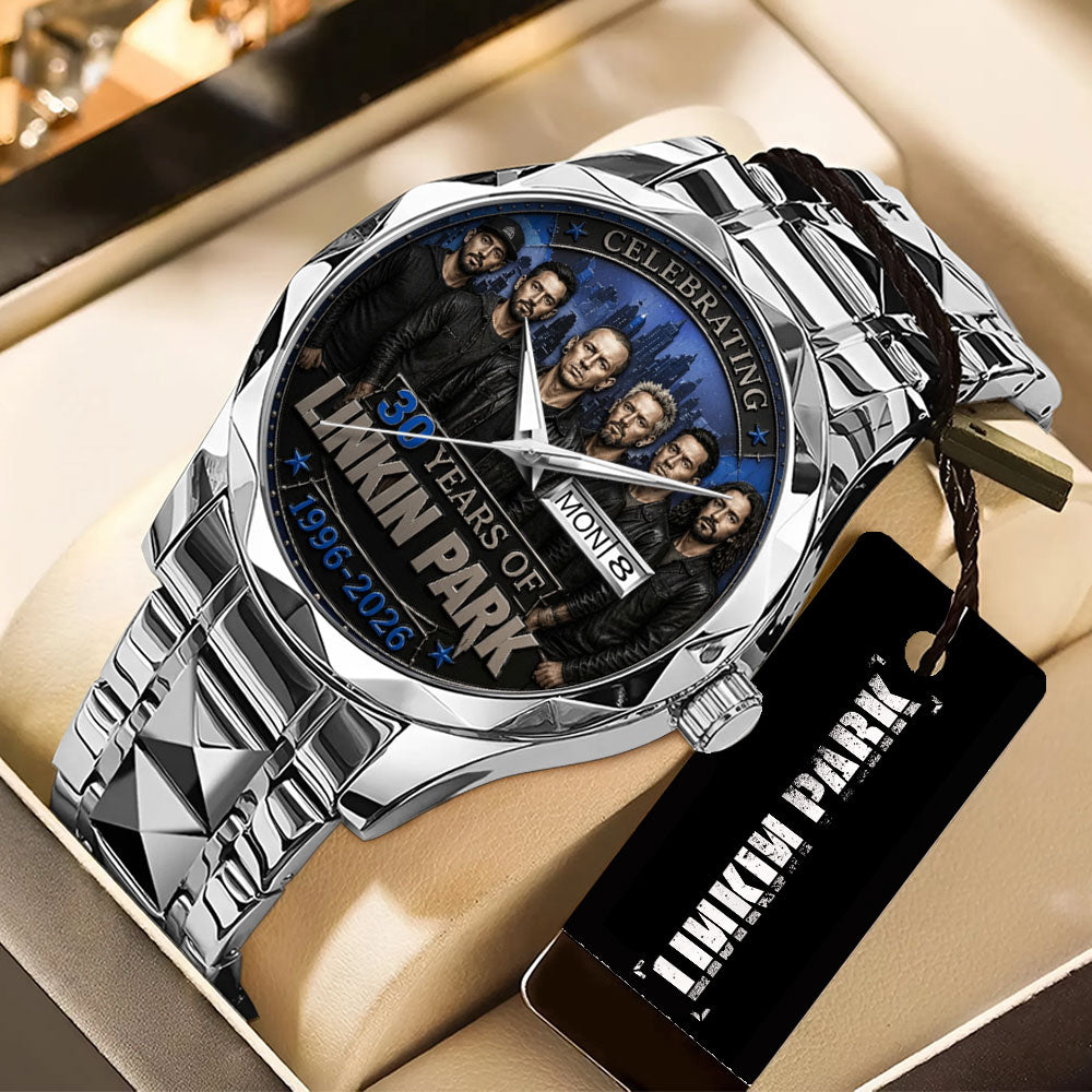 Linkin Park 30th Anniversary Alloy Luxury Quartz Watch - TANTN24656