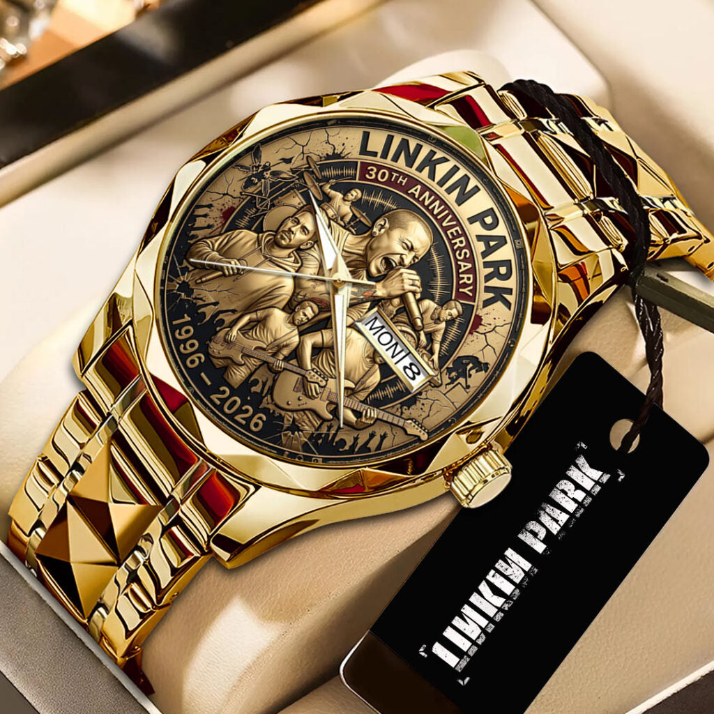 Linkin Park 30th Anniversary Alloy Luxury Quartz Watch - TANTN22593