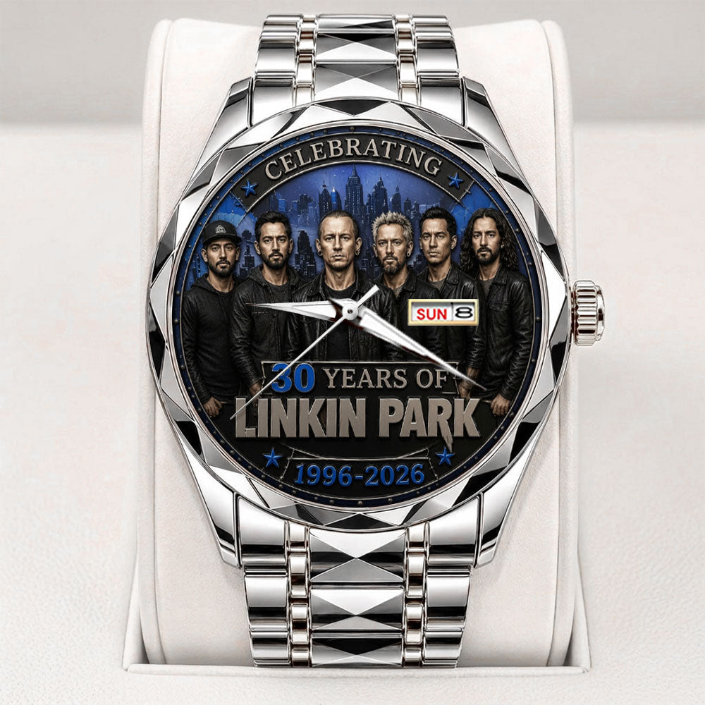 Linkin Park 30th Anniversary Alloy Luxury Quartz Watch - TANTN24656