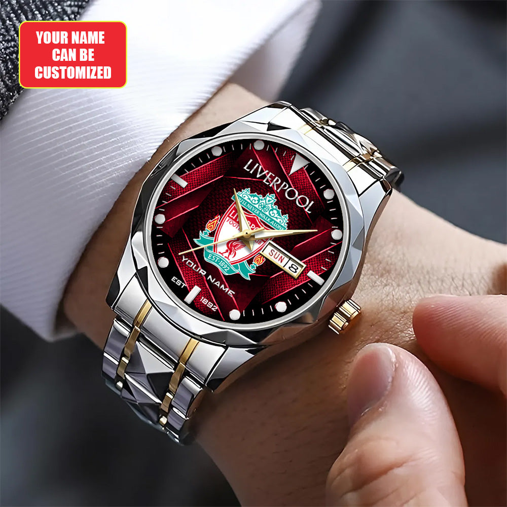 Personalized Liverpool FC Alloy Luxury Quartz Watch - TANTN20184