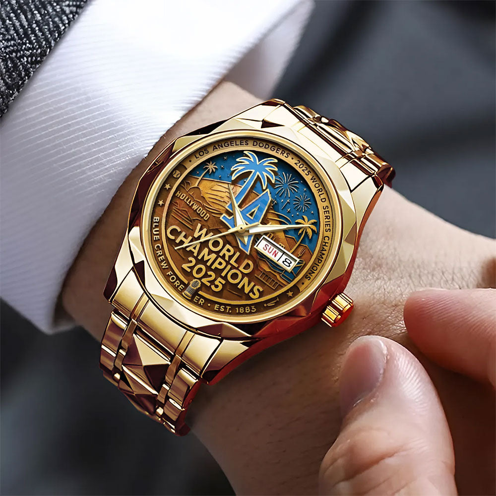 Los Angeles Dodgers World Series 2025 Alloy Luxury Quartz Watch - TANTN18553