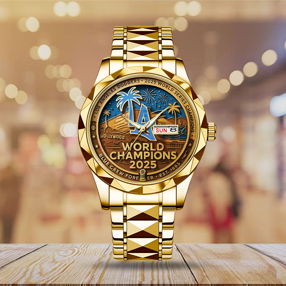 Los Angeles Dodgers World Series 2025 Alloy Luxury Quartz Watch - TANTN18553