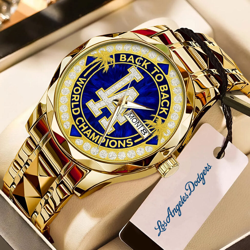 Los Angeles Dodgers Alloy Luxury Quartz Watch - TMTHU1961