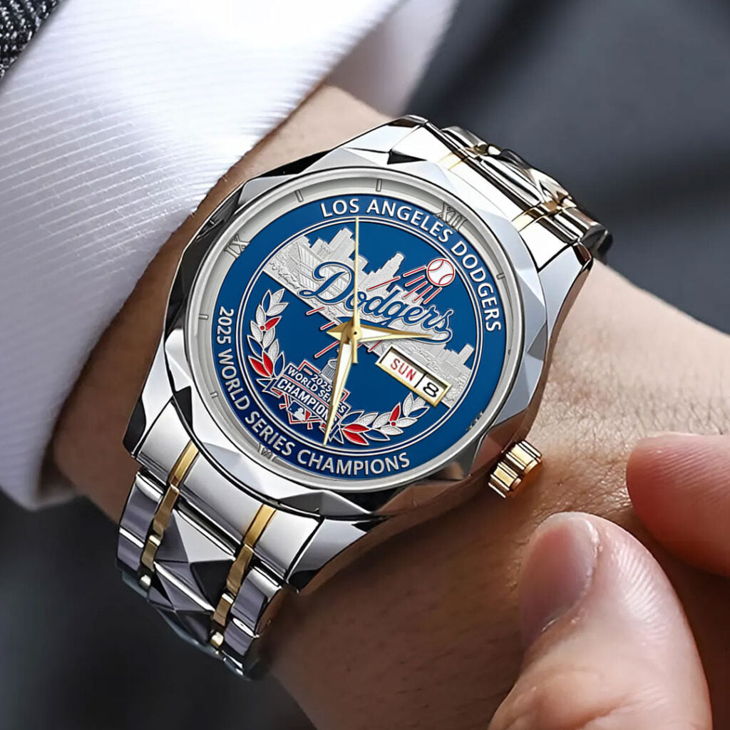 Los Angeles Dodgers Alloy Luxury Quartz Watch - TMTHU2206