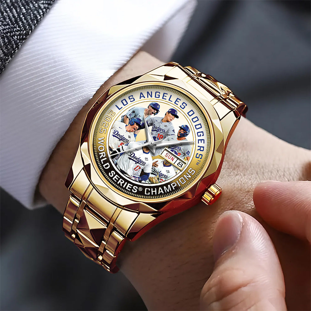 Los Angeles Dodgers World Series 2025 Alloy Luxury Quartz Watch - TANTN18367