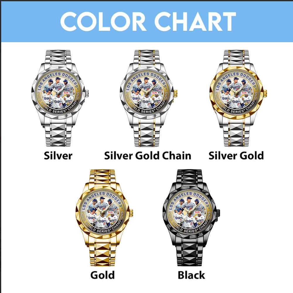 Los Angeles Dodgers World Series 2025 Alloy Luxury Quartz Watch - TANTN18367