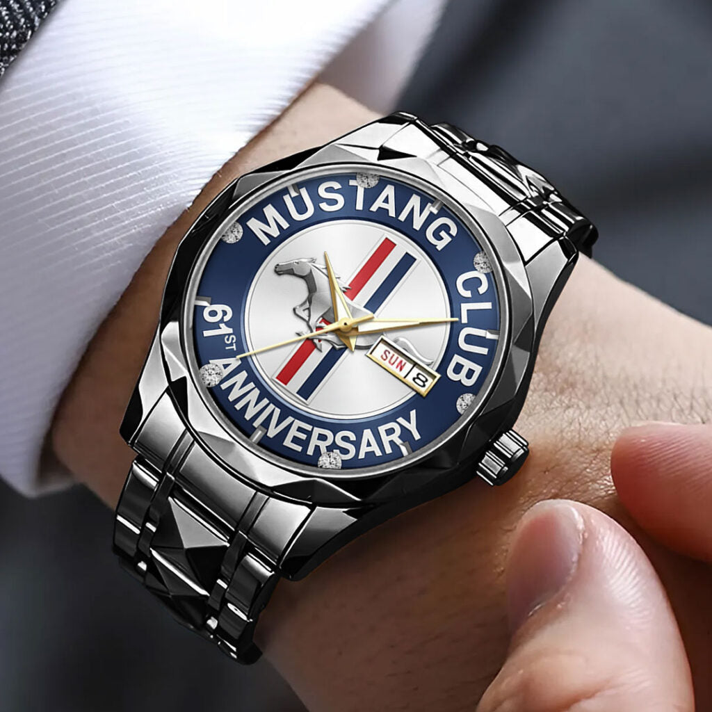 Ford Mustang 61th Anniversary 2025 Alloy Luxury Quartz Watch - TMTHU900