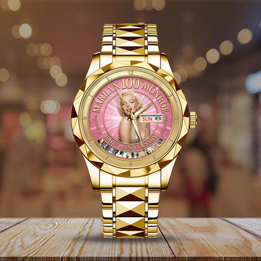 Marilyn Monroe 100th Anniversary Alloy Luxury Quartz Watch - TMTHU7666