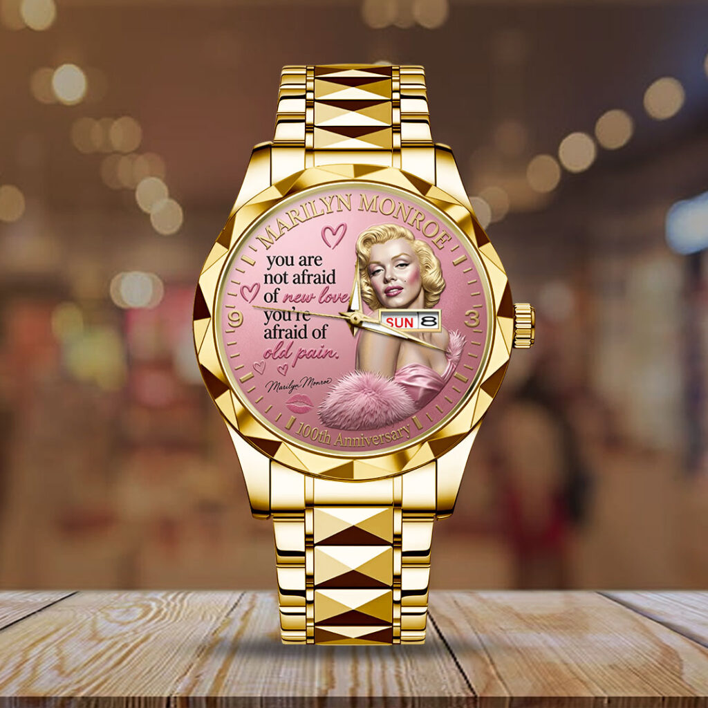 Marilyn Monroe 100th Anniversary Alloy Luxury Quartz Watch - TMTHU7941