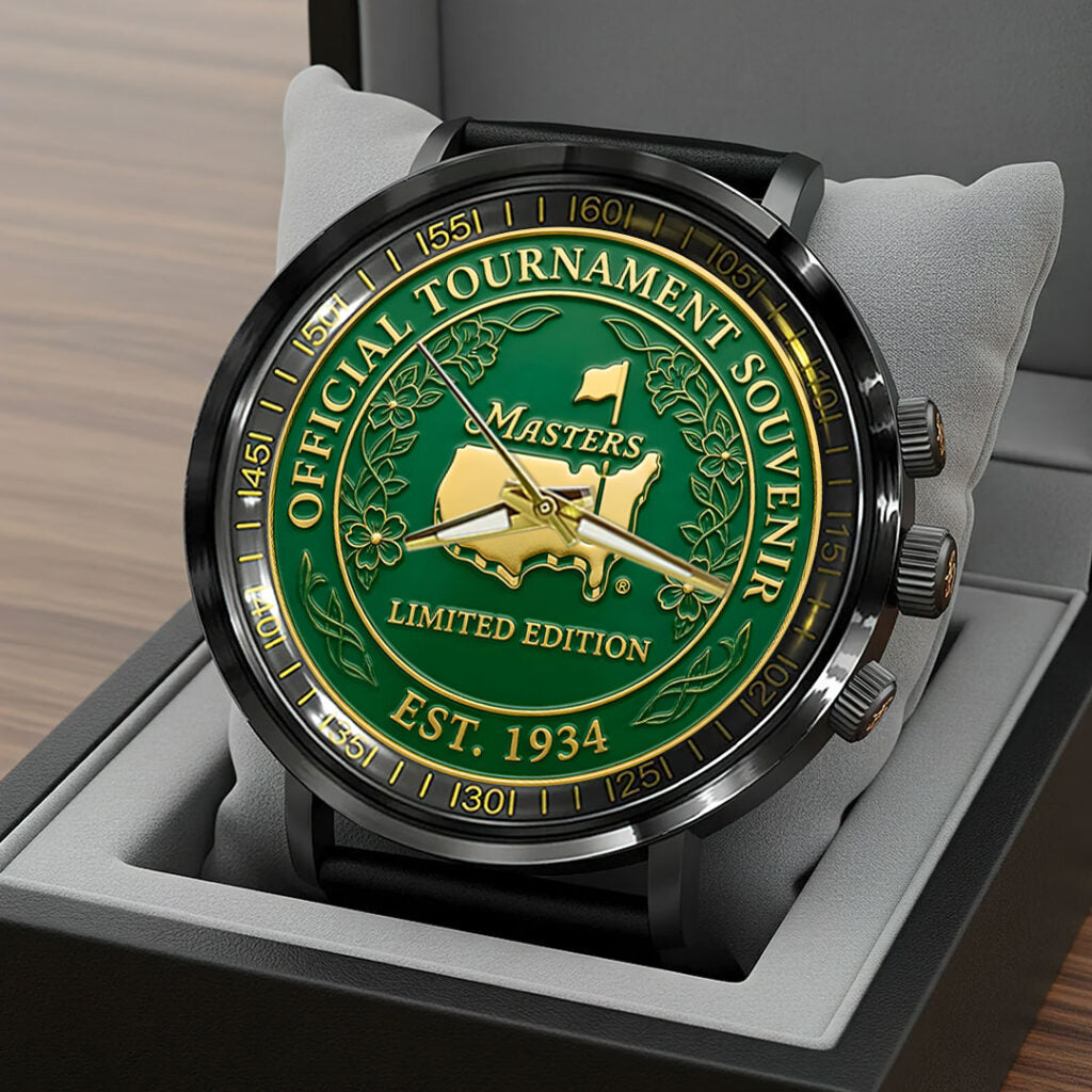 Masters Tournament Black Stainless Steel Watch - HOATT17304