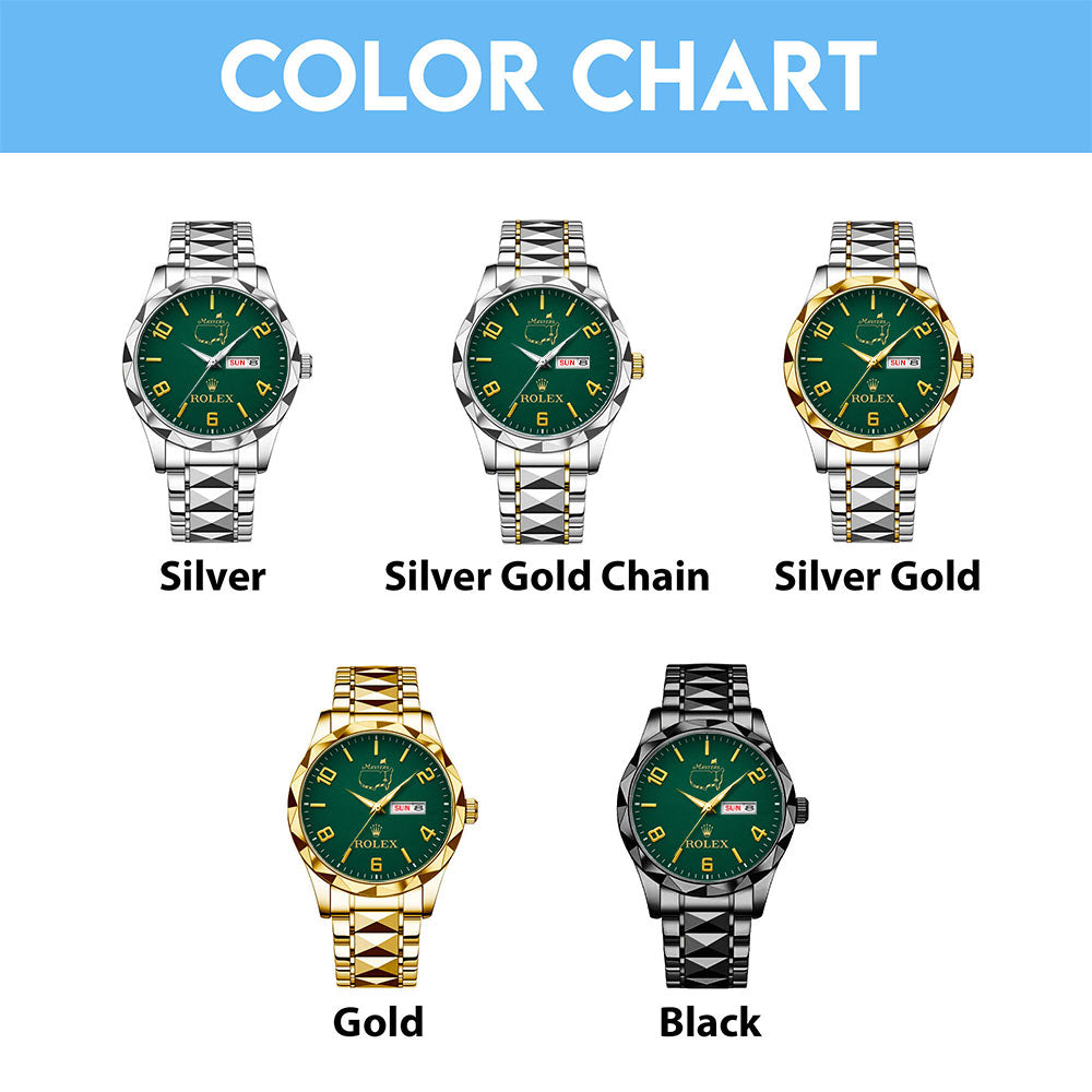Masters Tournament x Rolex Alloy Luxury Quartz Watch - MAITM14964