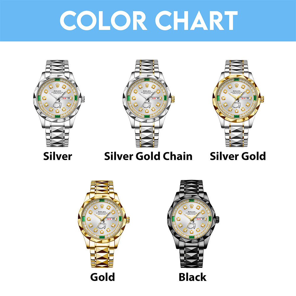 Masters Tournament x Rolex Alloy Luxury Quartz Watch - MAITM14986