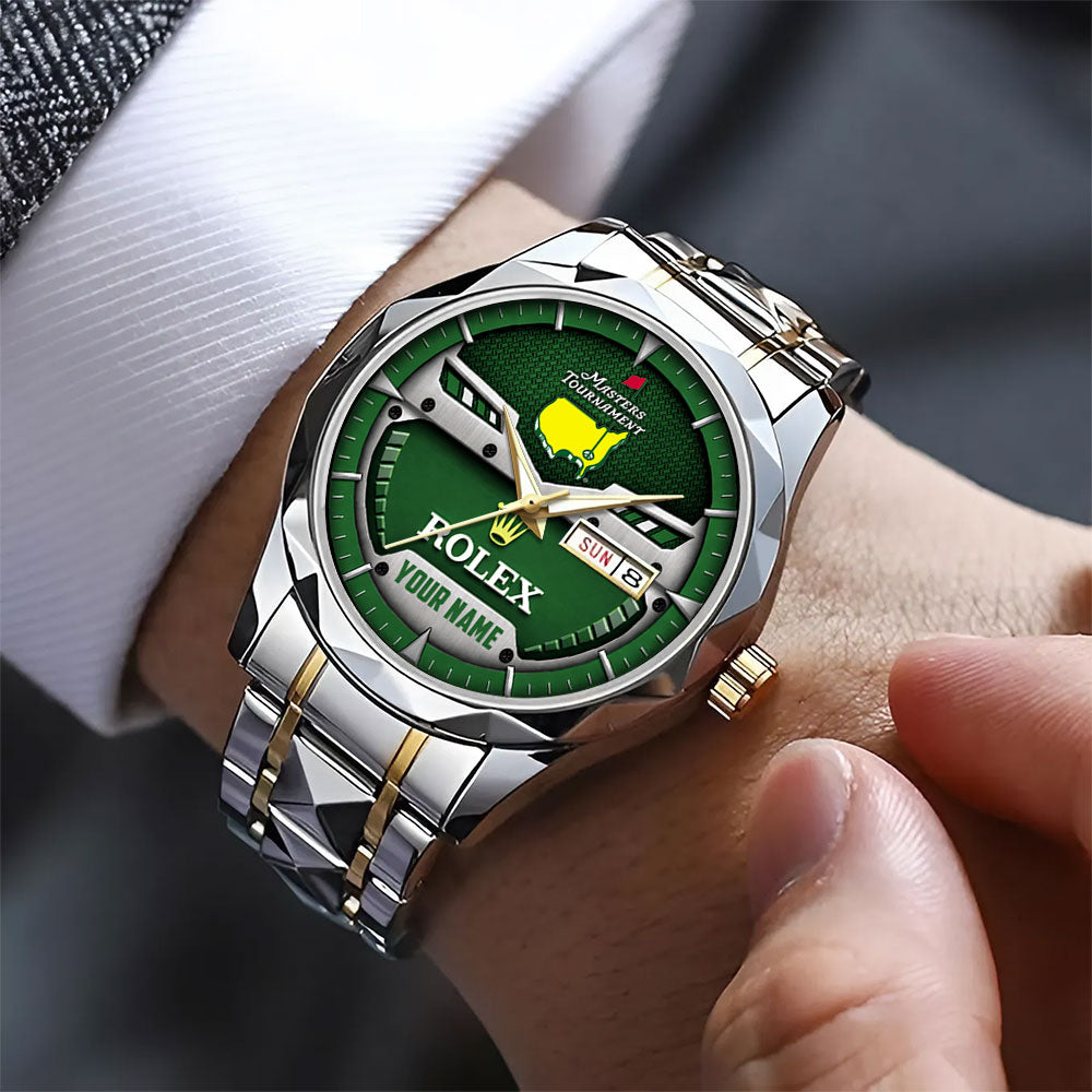 Personalized Masters Tournament x Rolex Alloy Luxury Quartz Watch - MAITM15060