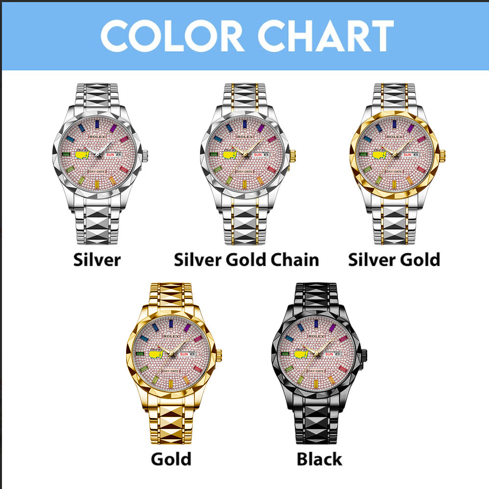 Masters Tournament x Rolex Alloy Luxury Quartz Watch - GNE5773