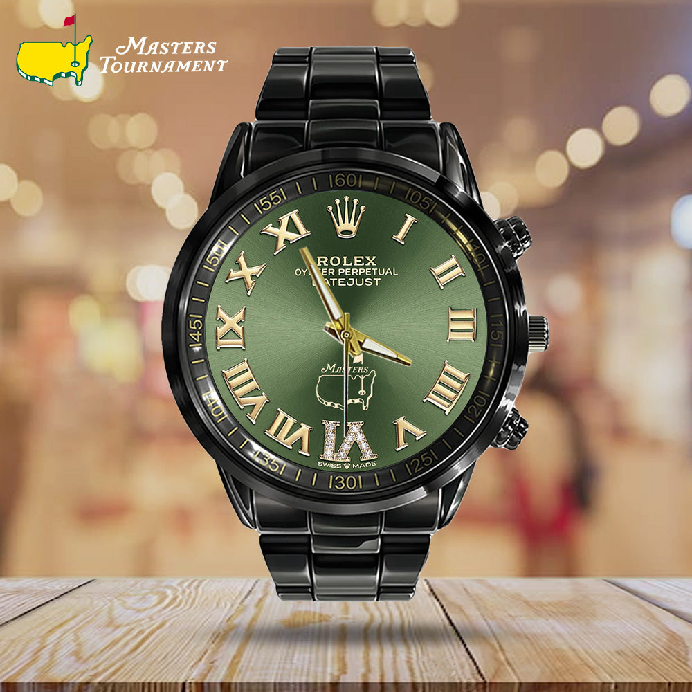 Masters Tournament x Rolex Black Stainless Steel Watch - GNE5987