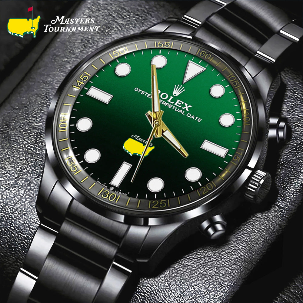 Masters Tournament x Rolex Black Stainless Steel Watch - GNE5988