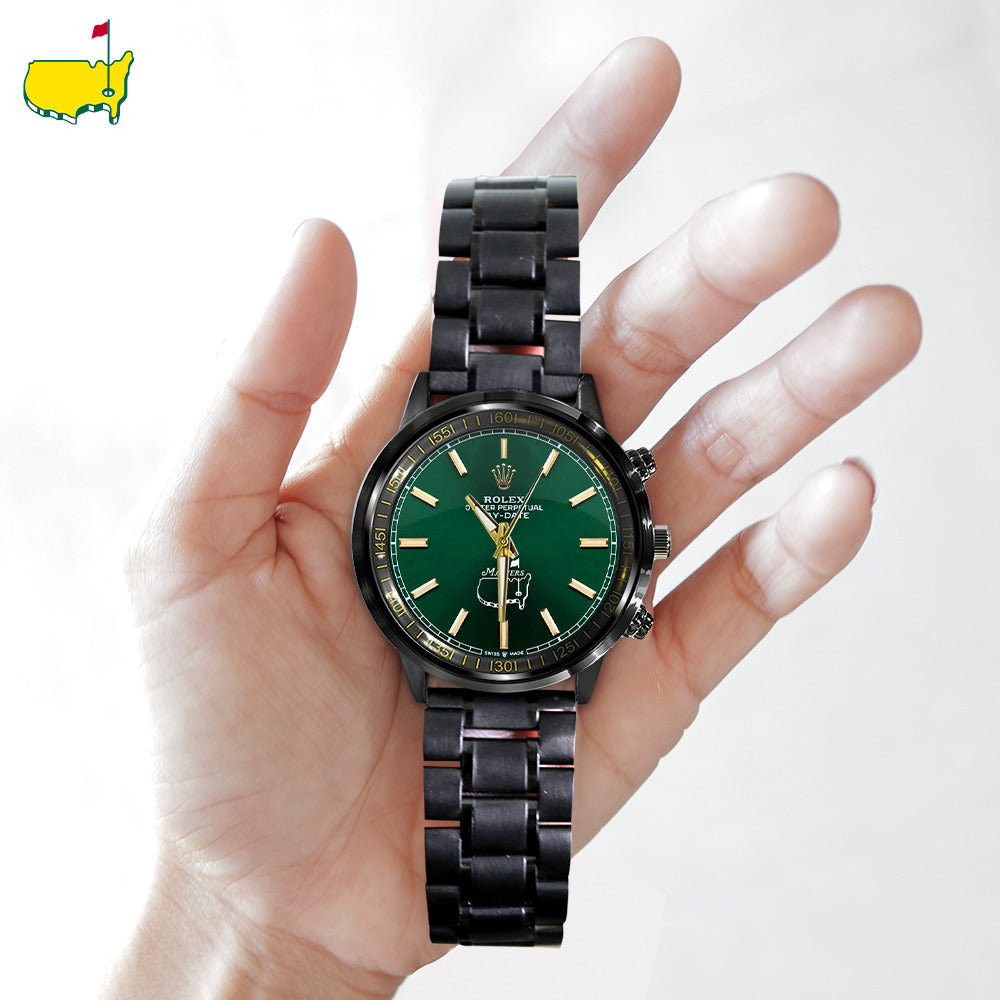 Masters Tournament x Rolex Black Stainless Steel Watch - GNE5989