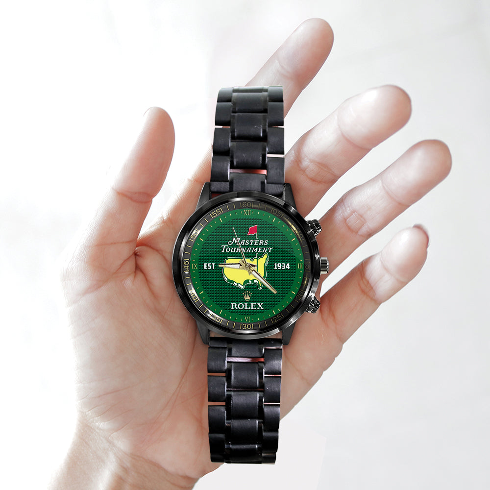 Masters Tournament x Rolex Black Stainless Steel Watch - MAITM 6311