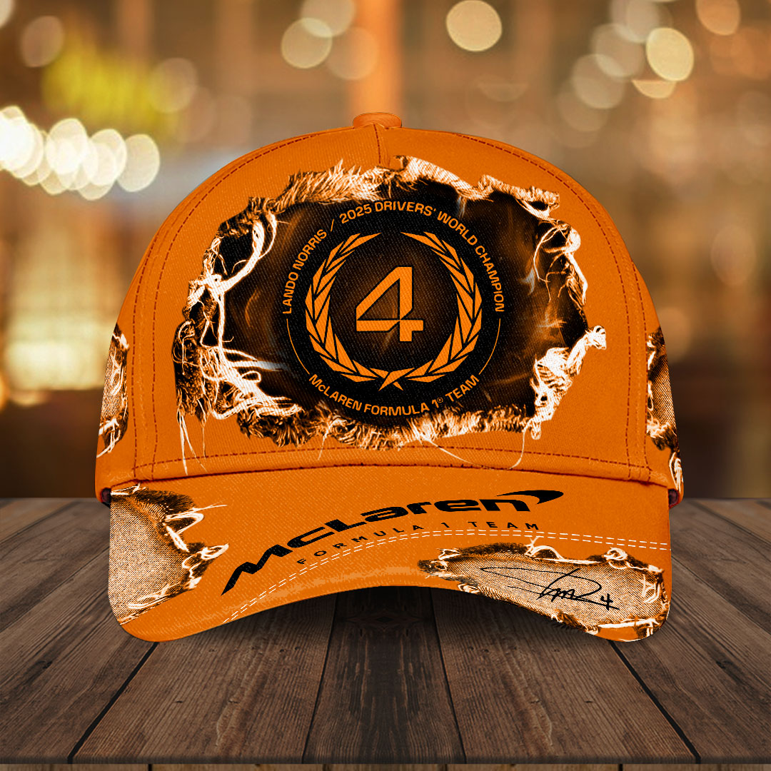 McLaren x Lando Norris 2025 World Champion Classic Cap – HOATT15094