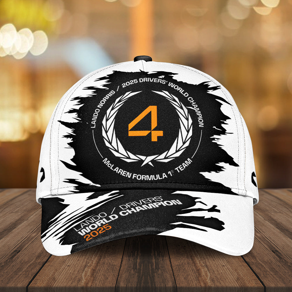 McLaren x Lando Norris 2025 World Champion Classic Cap – MAITM14066