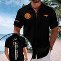 McLaren x Lando Norris 2025 World Champion Short Sleeve Button-Down Shirt – MAITM14037