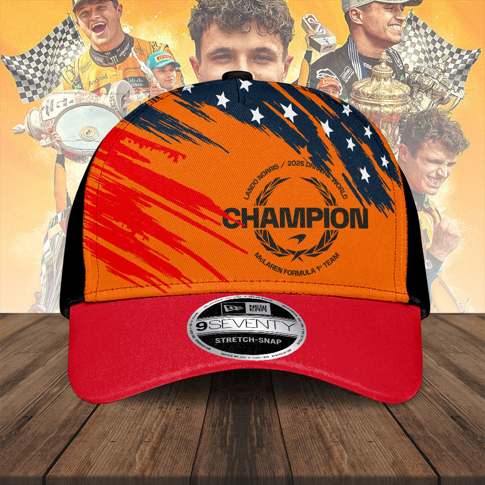 McLaren x Lando Norris World Champions 2025 Classic Cap – TMTHU2572