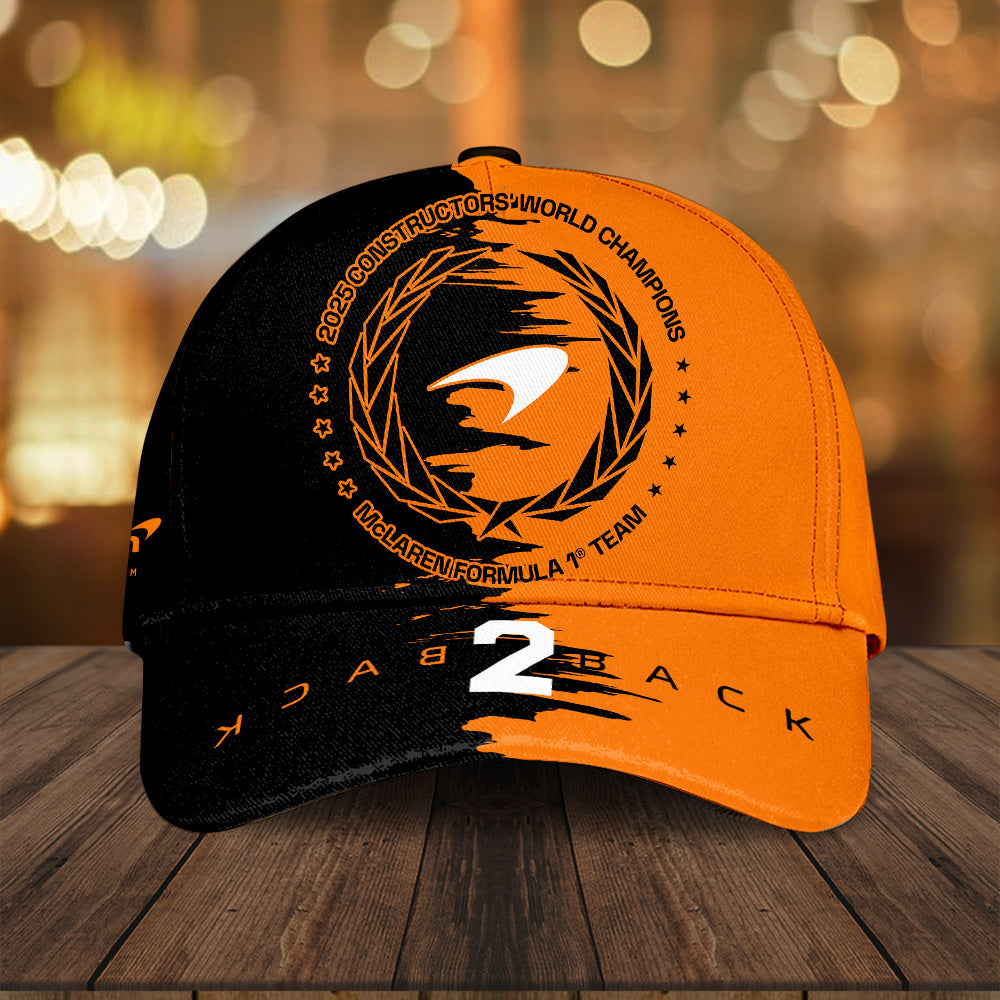 McLaren Formula 1 Team 2025 Constructors' 10 Times Classic Cap – TANTN17195