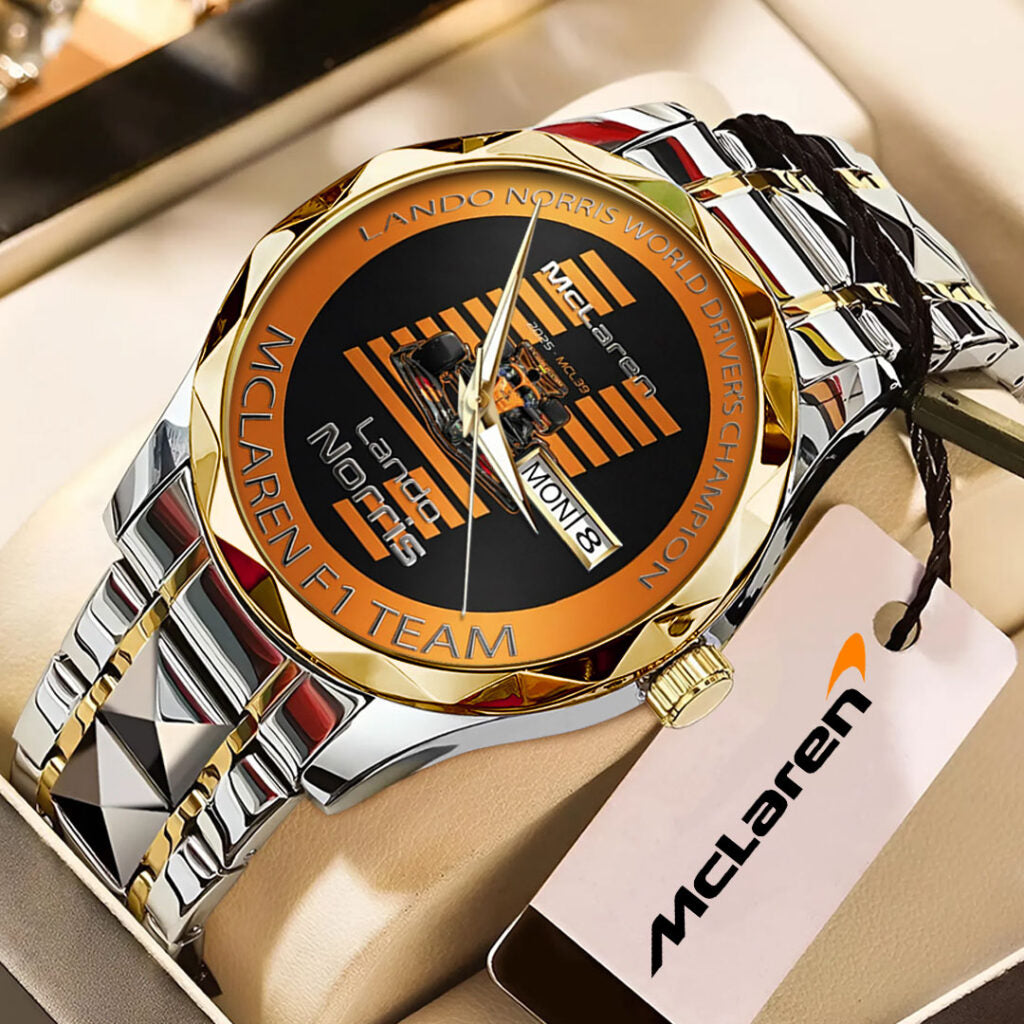 McLaren x Lando Norris World Champion 2025 Alloy Luxury Quartz Watch - TMTHU2531