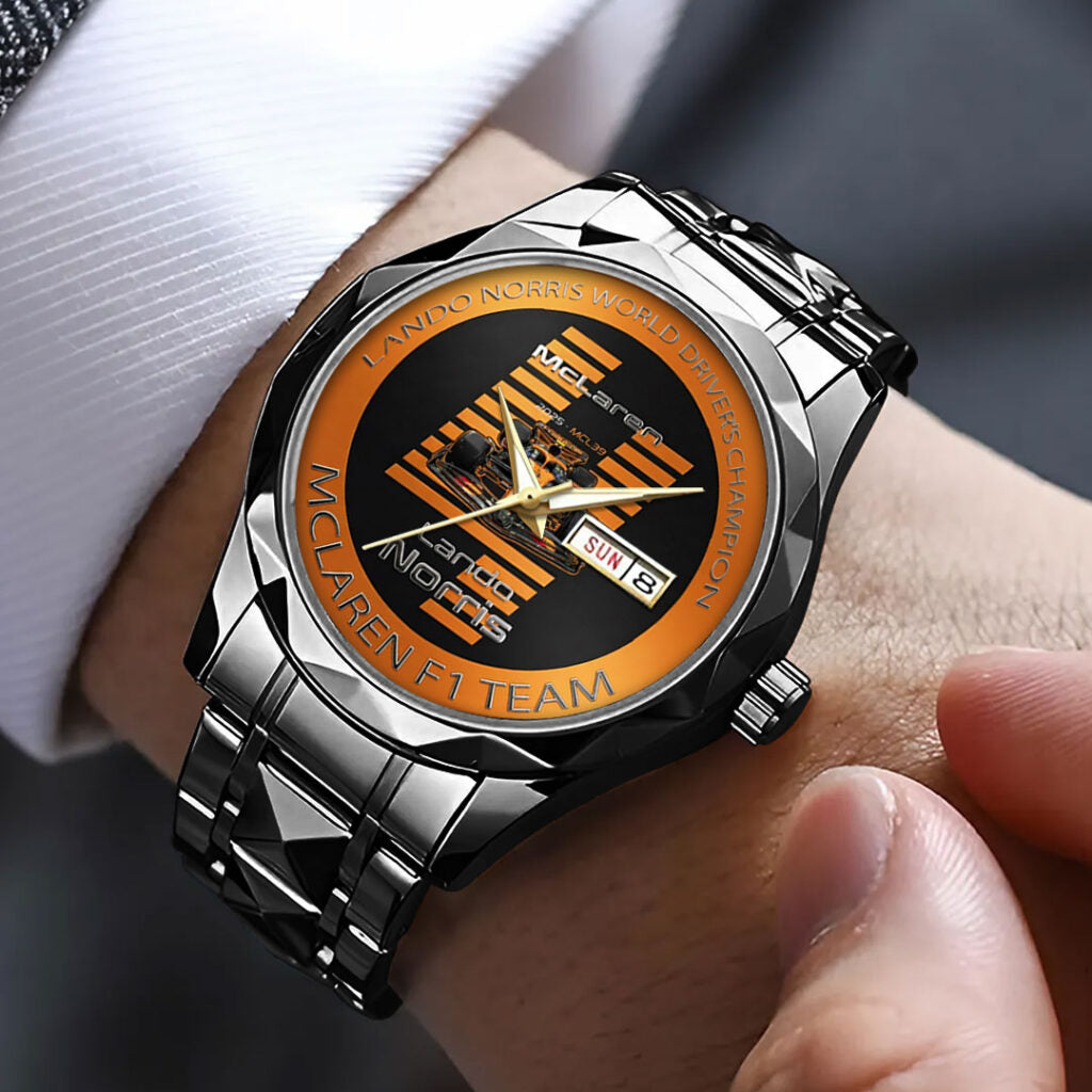 McLaren x Lando Norris World Champion 2025 Alloy Luxury Quartz Watch - TMTHU2531