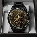 McLaren x Lando Norris World Champions 2025 Black Stainless Steel Watch - TANTN19232