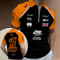 McLaren x Lando Norris World Champions 2025 Zip Polo Shirt – TANTN19850