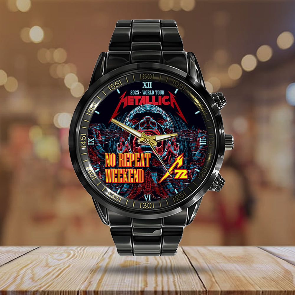 Metallica Black Stainless Steel Watch - GNE NEW504