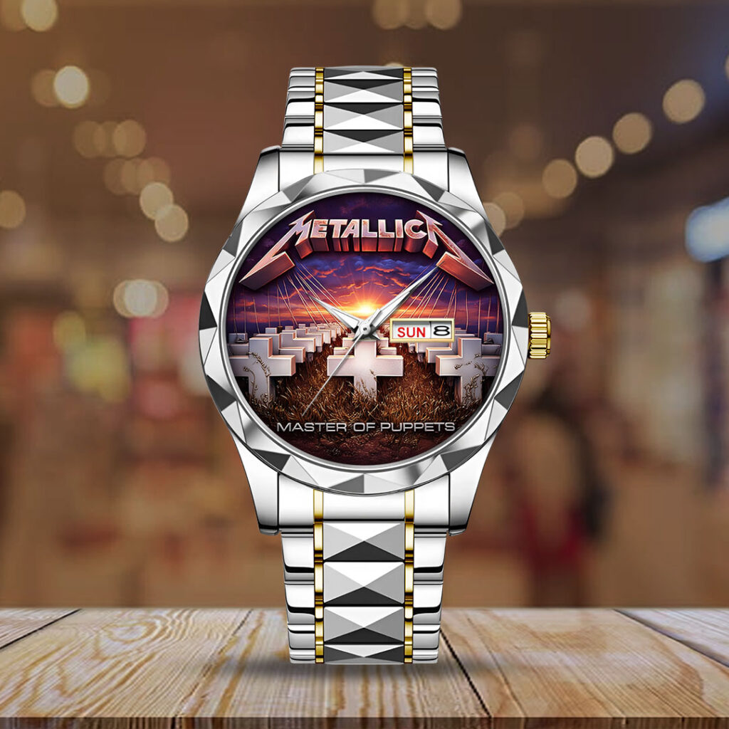 Metallica Alloy Luxury Quartz Watch - TMTHU3018