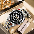 Harley Davidson Alloy Luxury Quartz Watch - GNE 3903