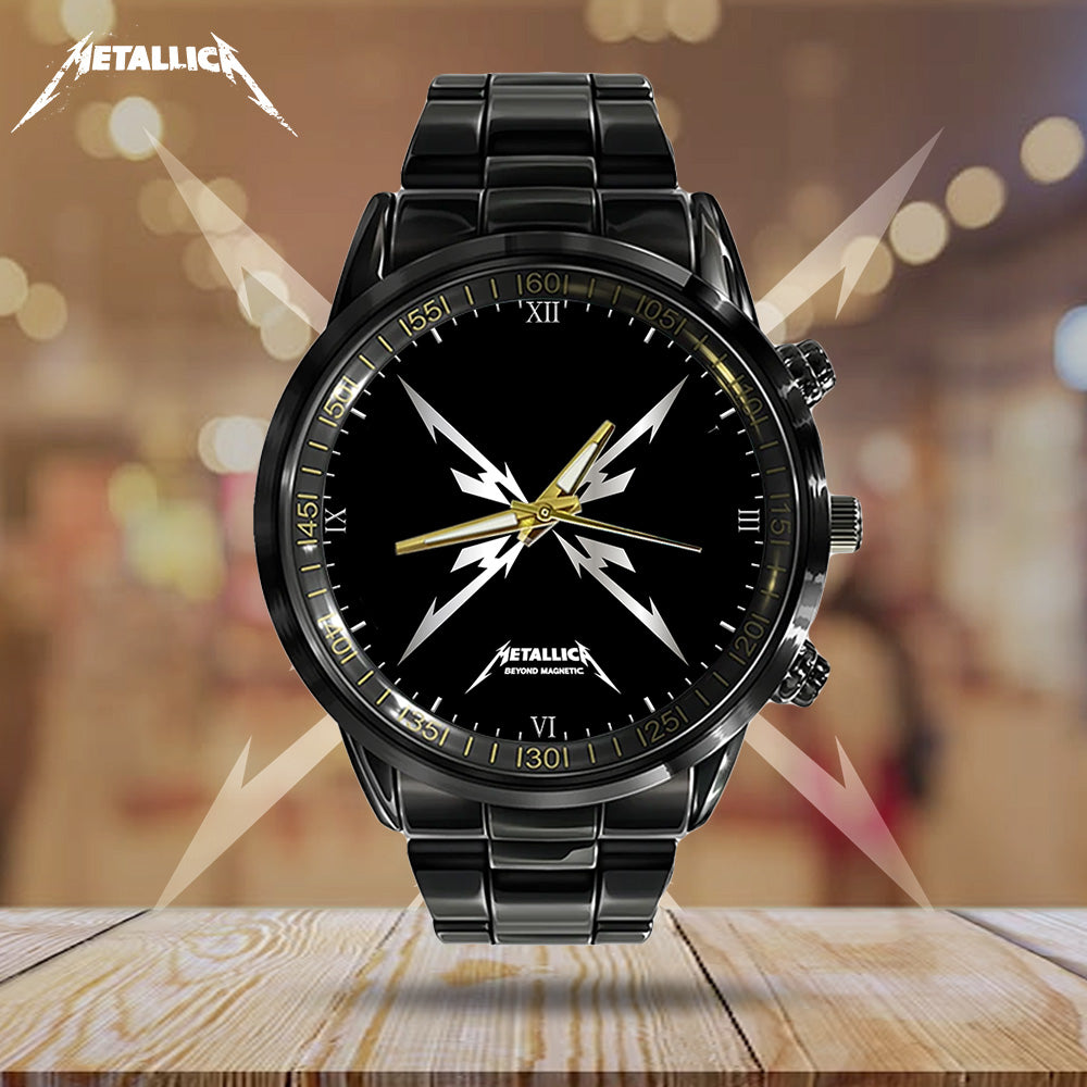 Metallica Black Stainless Steel Watch - GNE 3048