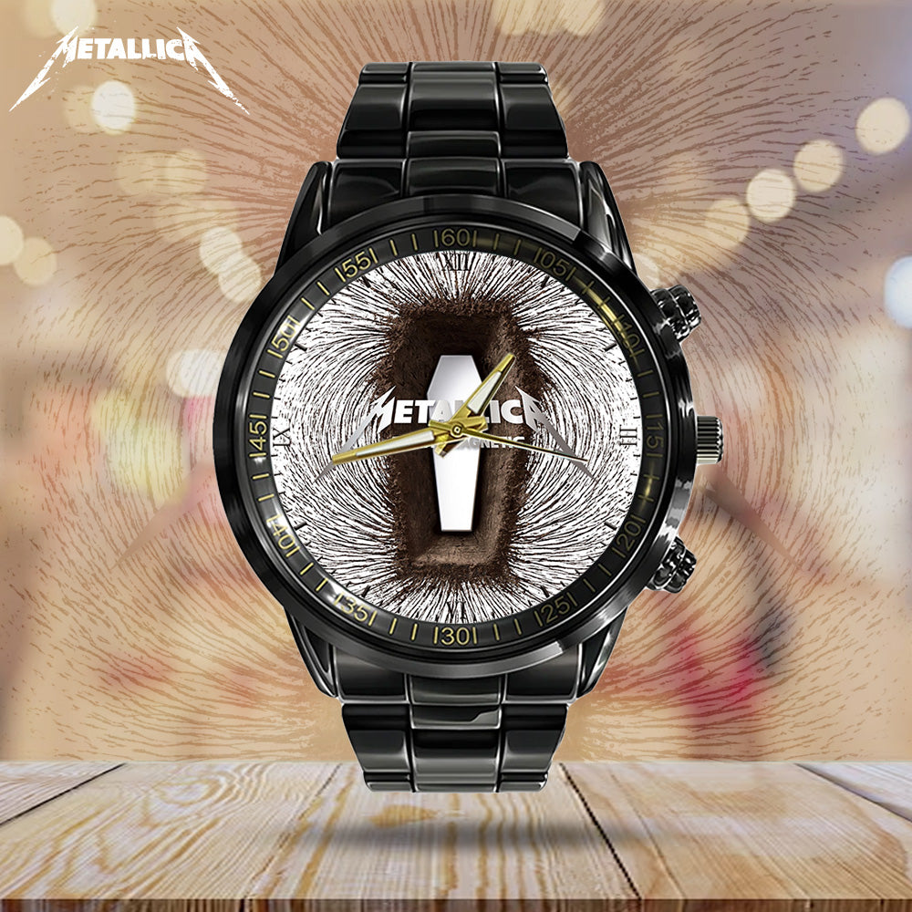 Metallica Black Stainless Steel Watch - GNE 3049