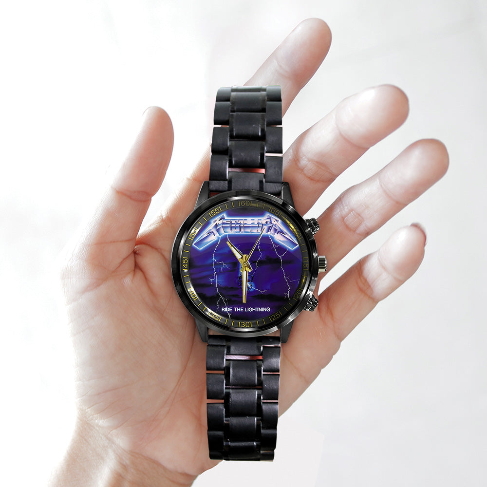 Metallica Black Stainless Steel Watch - GNE 3034