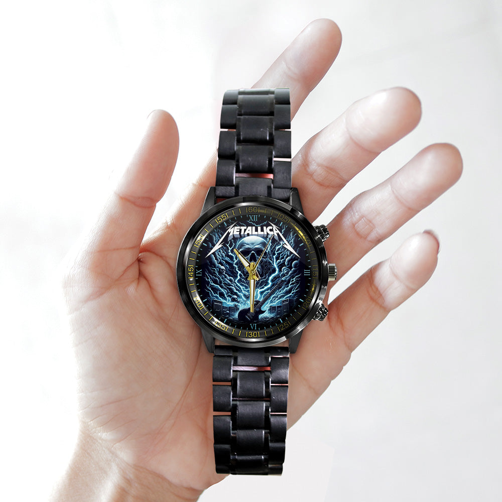 Metallica Black Stainless Steel Watch - GNE 3038