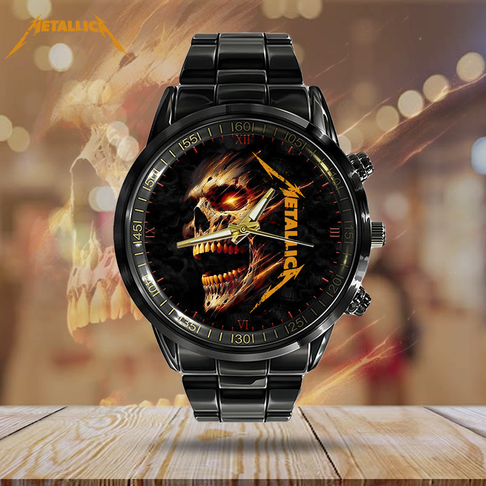 Metallica Black Stainless Steel Watch - GNE 3040