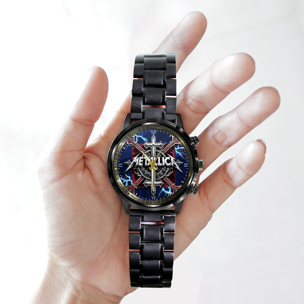 Metallica Black Stainless Steel Watch - GNE 3118