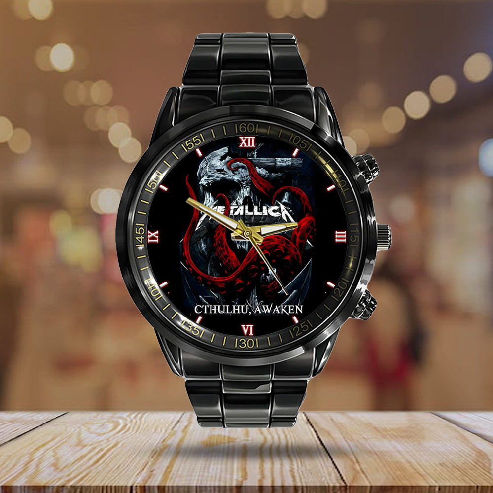 Metallica Black Stainless Steel Watch - GNE NEW214