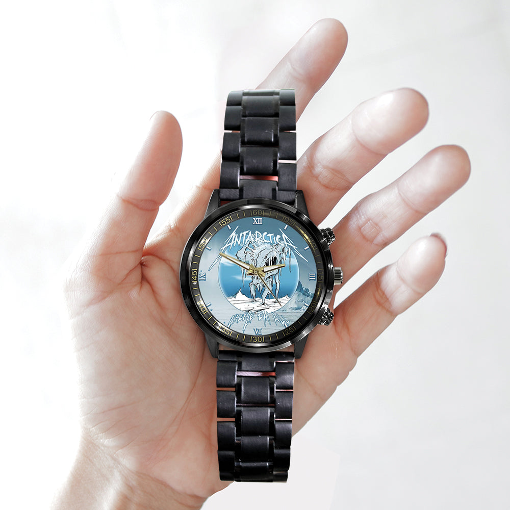 Metallica Black Stainless Steel Watch - GNE NEW225
