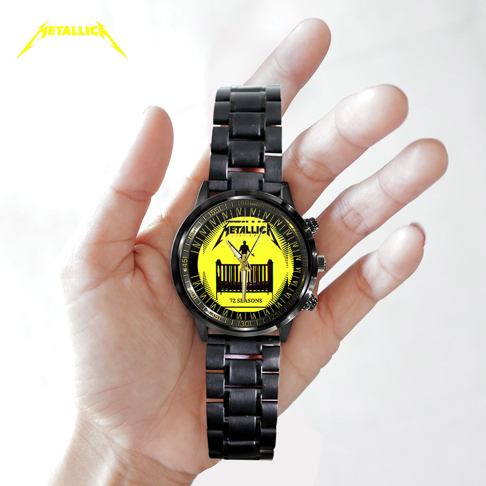 Metallica Black Stainless Steel Watch - TANTN 13394