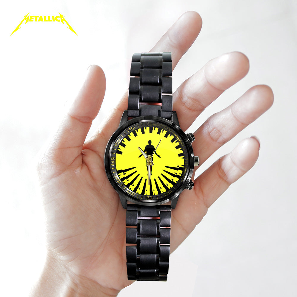 Metallica Black Stainless Steel Watch - TANTN 13396
