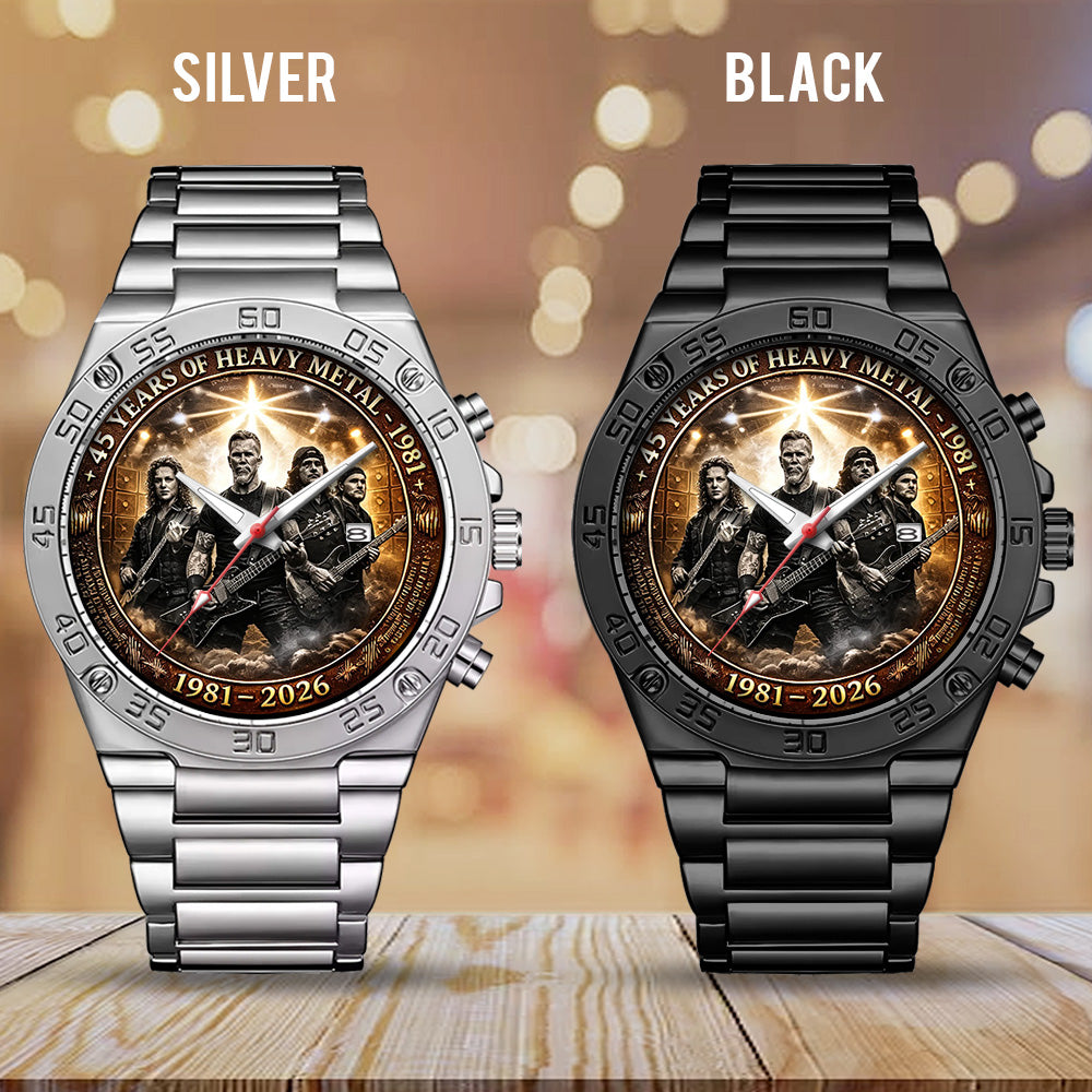 Metallica 45th Anniversary 2026 Gentleman Stainless Steel Watch - TANTN19829