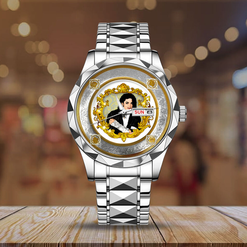 Michael Jackson Alloy Luxury Quartz Watch - HOATT15263