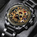 Michael Jackson Black Stainless Steel Watch - TMTHU6123